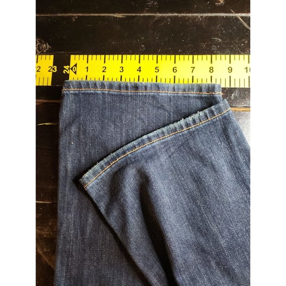 WOMENS LUCKY BRAND SZ 29 JEANS EASY RIDER LOW RISE BOOT CUT DARK WASH STRECHY - Picture 7 of 8